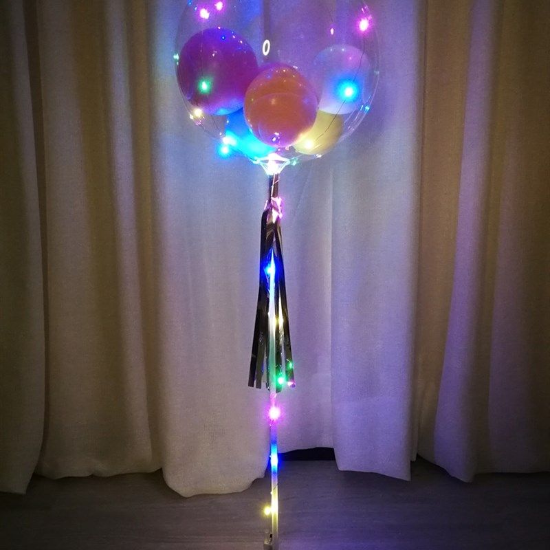带灯发光透明波波气球生日布置装饰商场店面装扮制作球中球效果佳,节庆用品/礼品,气球,淘宝优惠券,粉丝福利购,淘宝优惠卷