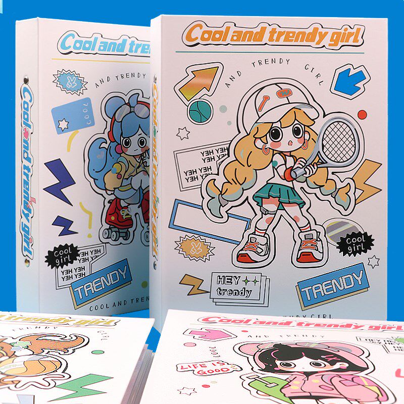 同学录小学生六年级女生高颜值ing风小众动漫少女心毕业纪念册