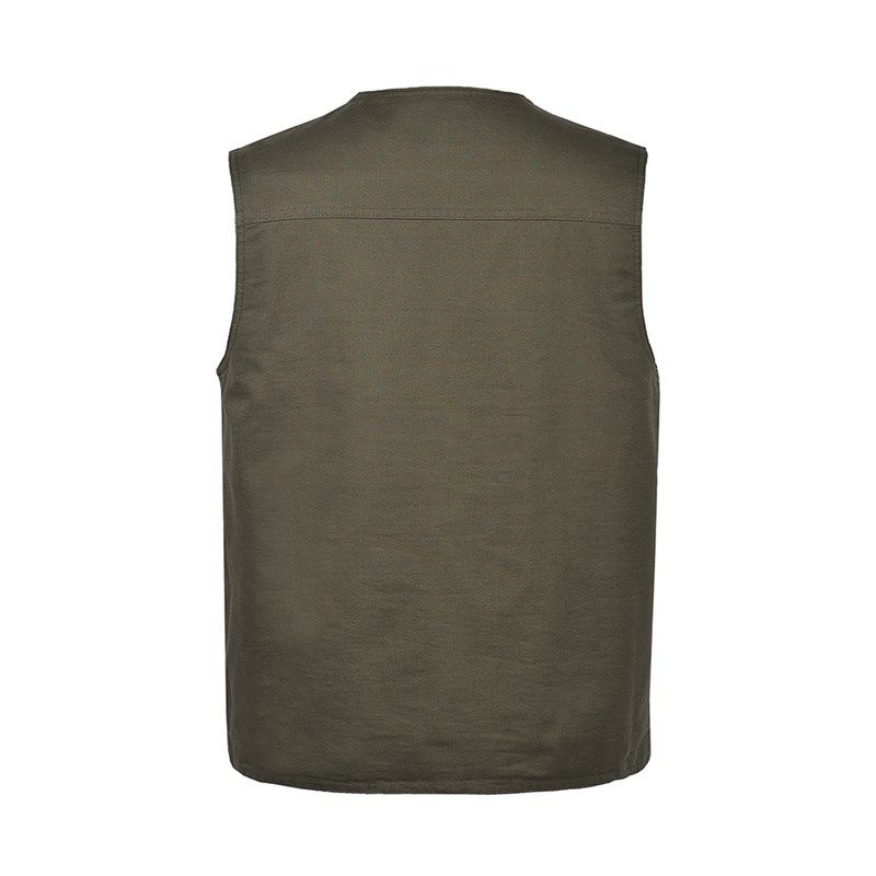 中老年户外春秋多口袋男士摄影全棉马夹纯棉马甲男式背心记者钓鱼,男装,背心,淘宝优惠券,粉丝福利购,淘宝优惠卷
