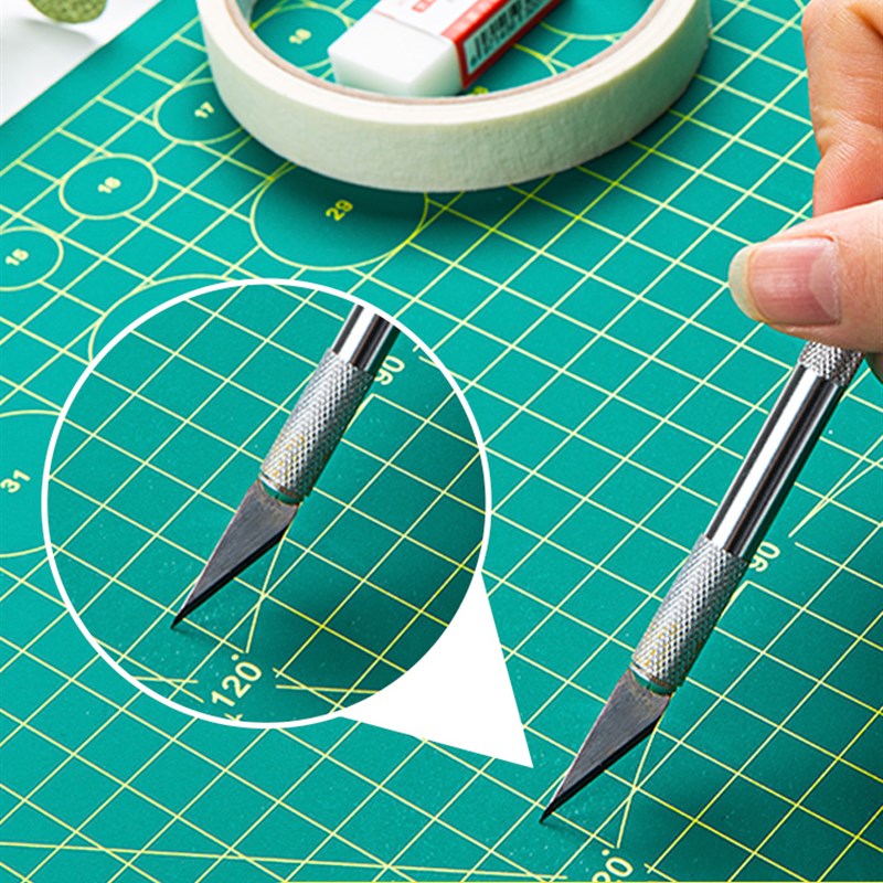 左绘a3切割垫板大号手工套装a2桌面刻板学生用画画美工裁纸工作pv