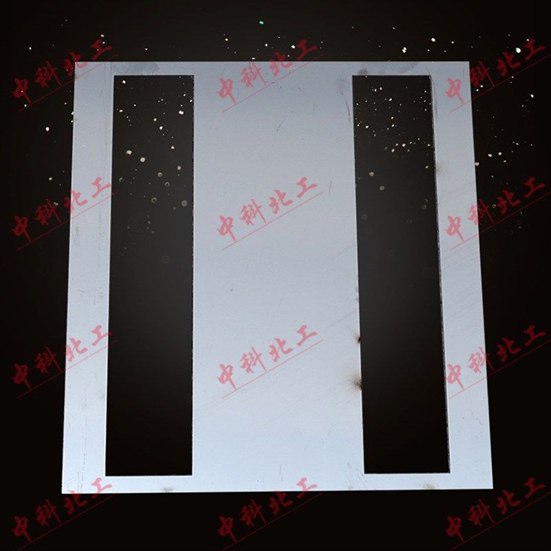 有机织物划线模板不锈钢裁样模板防水卷材撕裂夹具网格布裁样模板