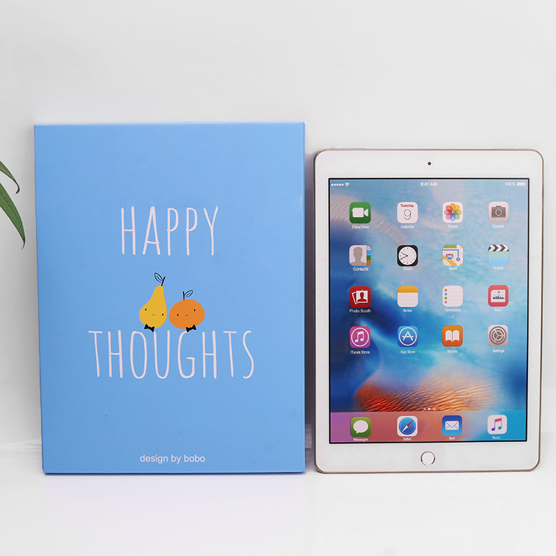 特大号台式折叠化妆镜台式大号梳妆镜便携纸镜随身镜镜子包邮