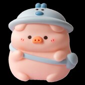 创意可爱小猪儿童男女孩存钱罐2025新款 大人摔不烂硬币纸币储蓄罐