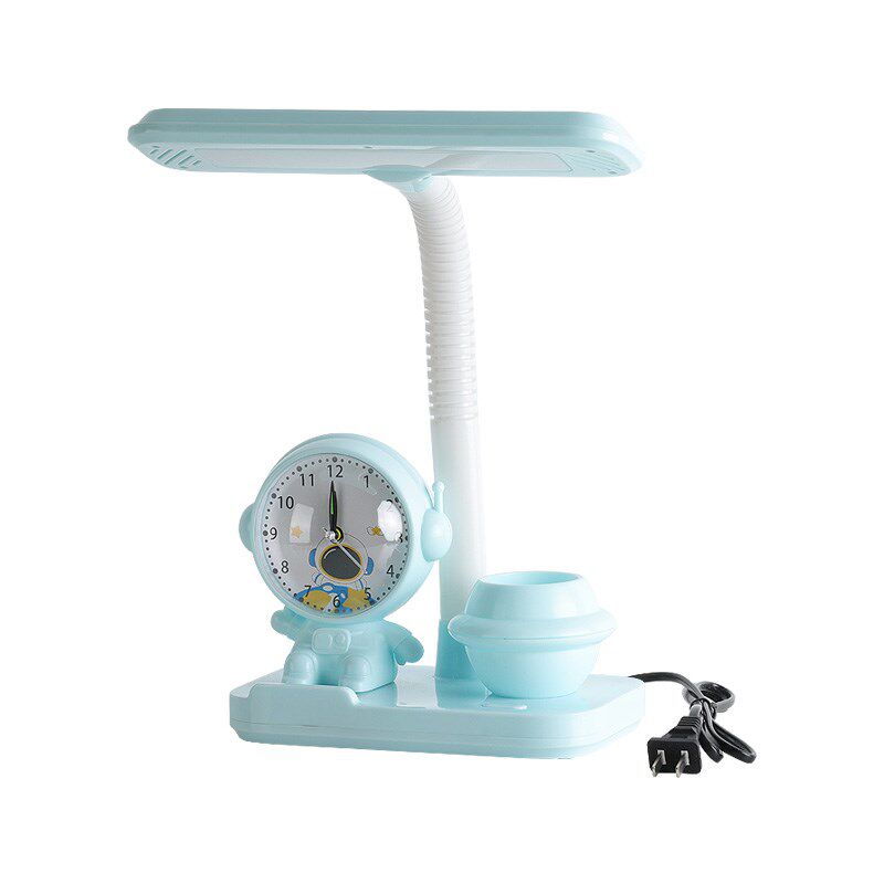 卡通学生led护眼台灯学习专用书桌卧室宿舍充插电床头灯生日礼物