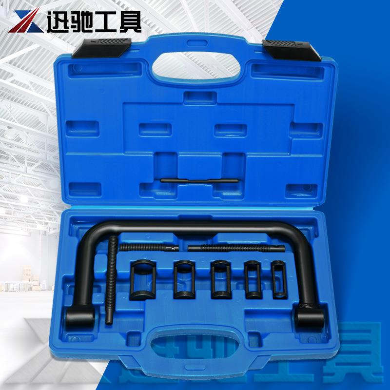 实心气门弹簧压缩器凡尔钳组免拆式气门工具气门顶置钳拆装工具