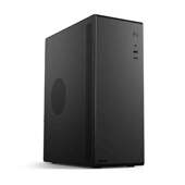 硕一V100办公台式 机电脑主机箱M ATX中小板桌面迷你小机箱SFX电源