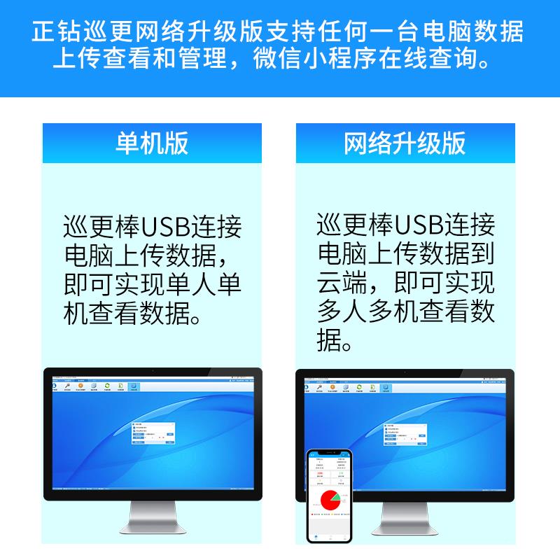 巡更机巡更棒检ET-3系300巡检ET-3030器电子巡更统保安巡逻巡仪