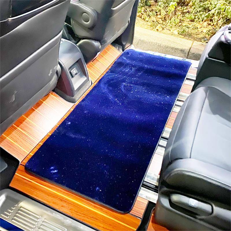 商务车改滑装中垫木排地板层垫防长绒星空毯垫加厚环中排垫保无上