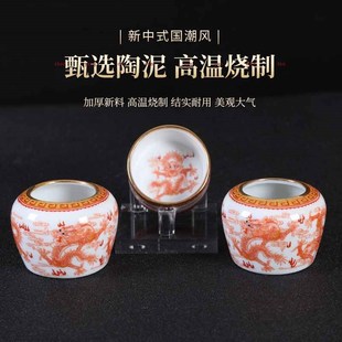 百灵鸟食碗鸟食杯颠颏鸟食碗鸟食杯瓷鸟食罐百灵鸟食罐颠颏鸟食罐