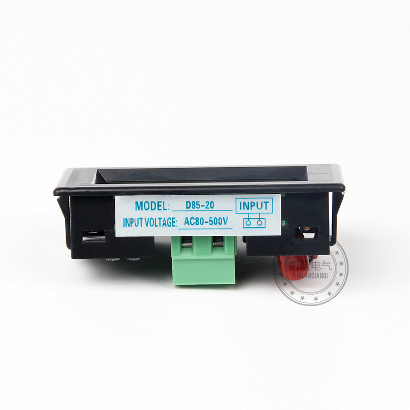 D85-20 120两线220V 380V 500V液晶电压表头 数字数显交流电压表
