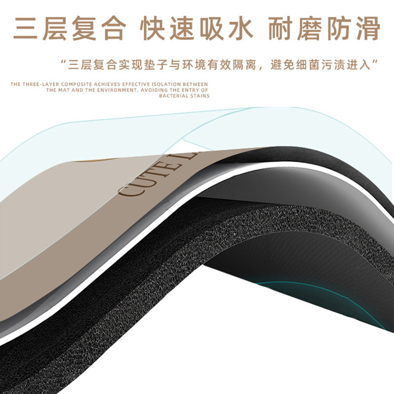 厨房地垫硅藻泥吸水吸油防滑脚垫可擦免打理家用垫子进门门垫地毯,居家布艺,厨房地垫,淘宝优惠券,粉丝福利购,淘宝优惠卷