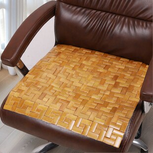 夏季办公室凉席竹垫坐垫竹席垫竹垫子透气垫麻将凉垫