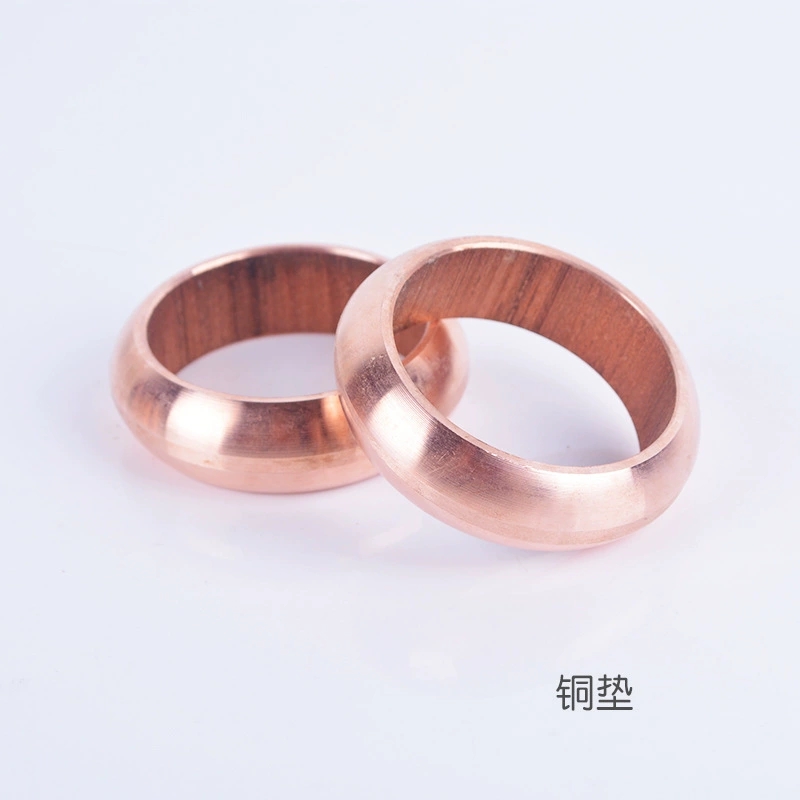 液氧槽车卸液专用软管不锈钢法兰羊角快速接头DN40低温储罐铜垫圈