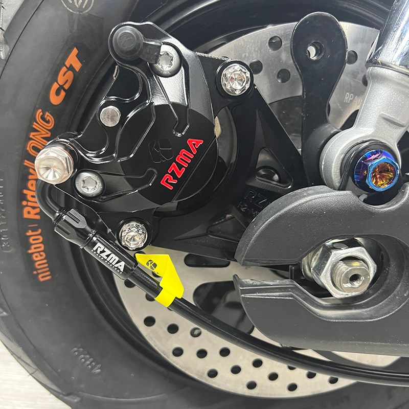 RZM刹车制动适用9号M85C/M95C 原车平叉升级螃蟹卡钳刹车装220