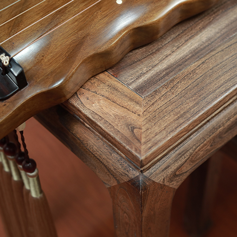 榆木古琴桌凳实木擦生漆榫卯结构环保无异味初学者书画桌茶桌