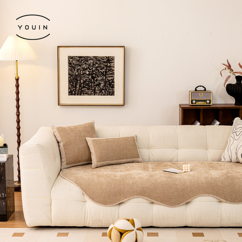 异形沙发垫四季通用雪尼尔皮沙发奶油风沙发盖布规则沙发垫,居家布艺,沙发垫,淘宝优惠券,粉丝福利购,淘宝优惠卷