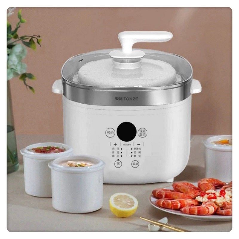 天际超大容量隔水炖智能电炖锅 全自动煲汤粥燕窝盅L 蒸炖,厨房电器,电炖锅/煲汤锅/电炖盅,淘宝优惠券,粉丝福利购,淘宝优惠卷