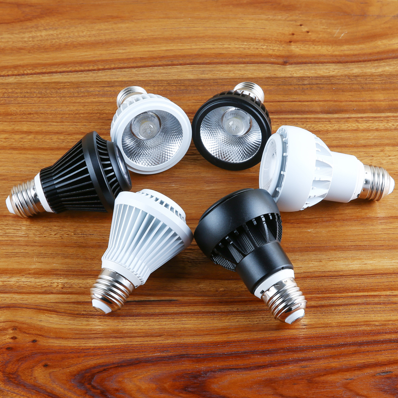 led聚光灯泡 e27螺口射灯泡pr2帕灯餐厅餐桌超亮单灯嵌入式光源