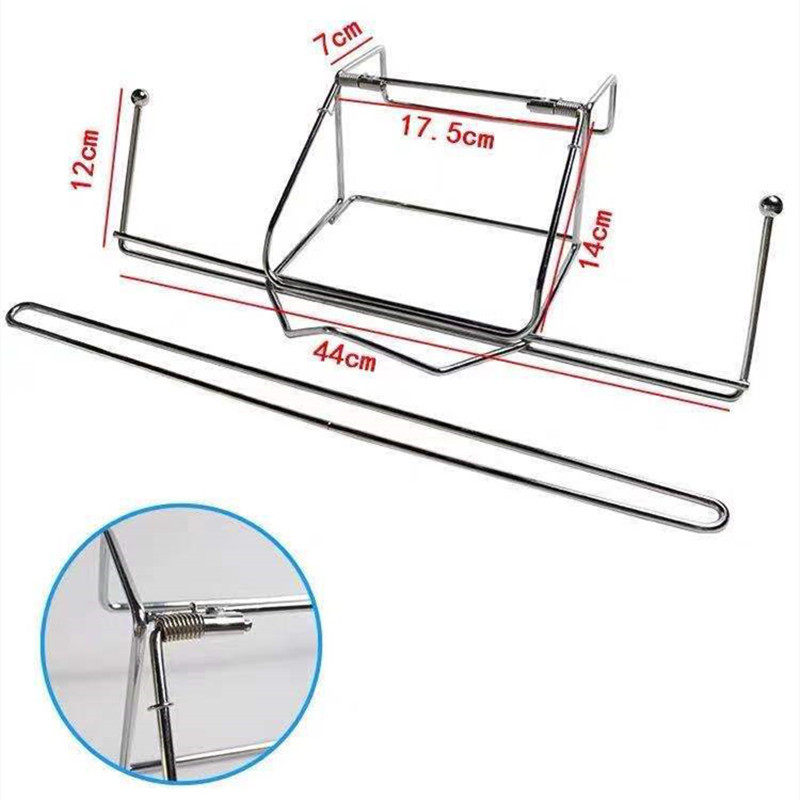 连卷袋支架挂式超市袋子手撕袋购物袋保鲜袋支架散称区挂袋子立式