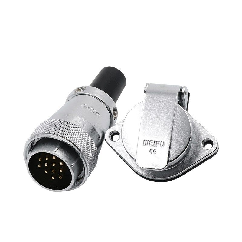 威浦航空插头插座WS28-2-3-4-7-8-9-10-12-16-17-20-24-26芯TQ/ZG