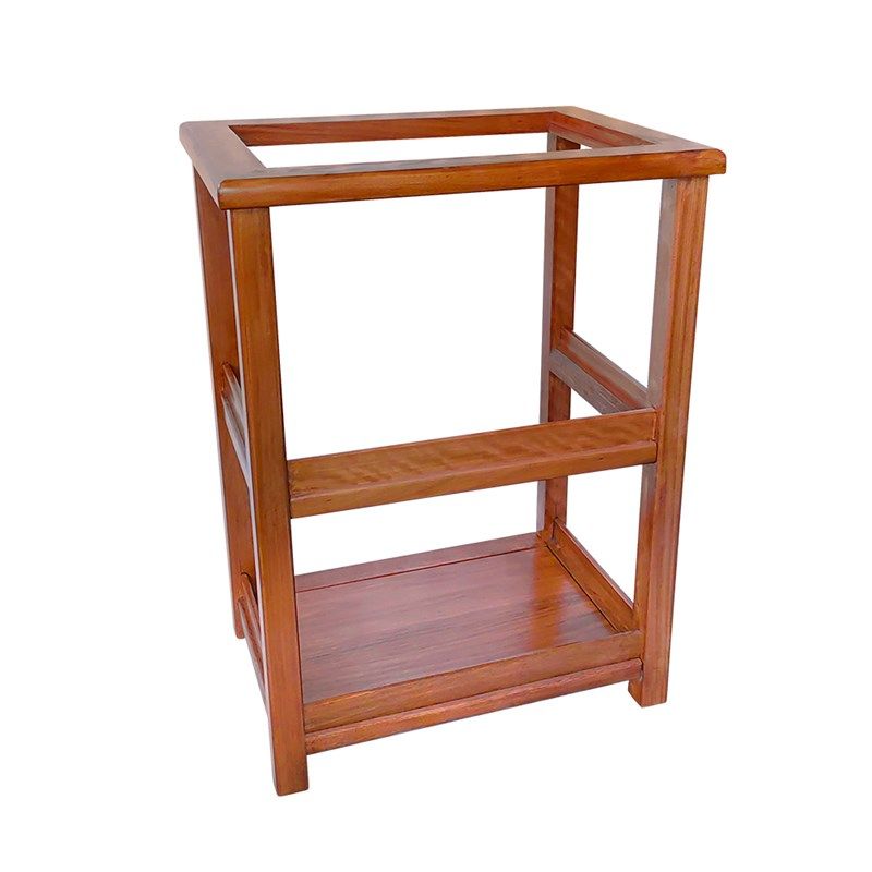 花梨酸枝木移动茶车烧水架茶几配吉谷金灶炉加宽23简约置物架电炉