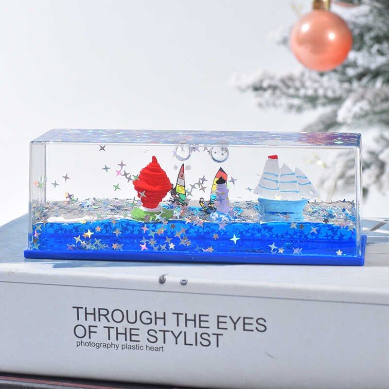 乘风破浪轻奢笔筒简约五月风漂流瓶永不翻青岛文创礼品手办礼