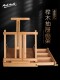 蒙玛特 画架收纳素描户外写生手提实木折叠迷你油画 榉木桌面台式