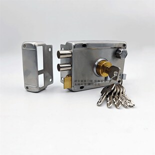 外装 防盗门锁芯B级大门木门锁室内外木门锁房门锁铁门锁 门锁老式