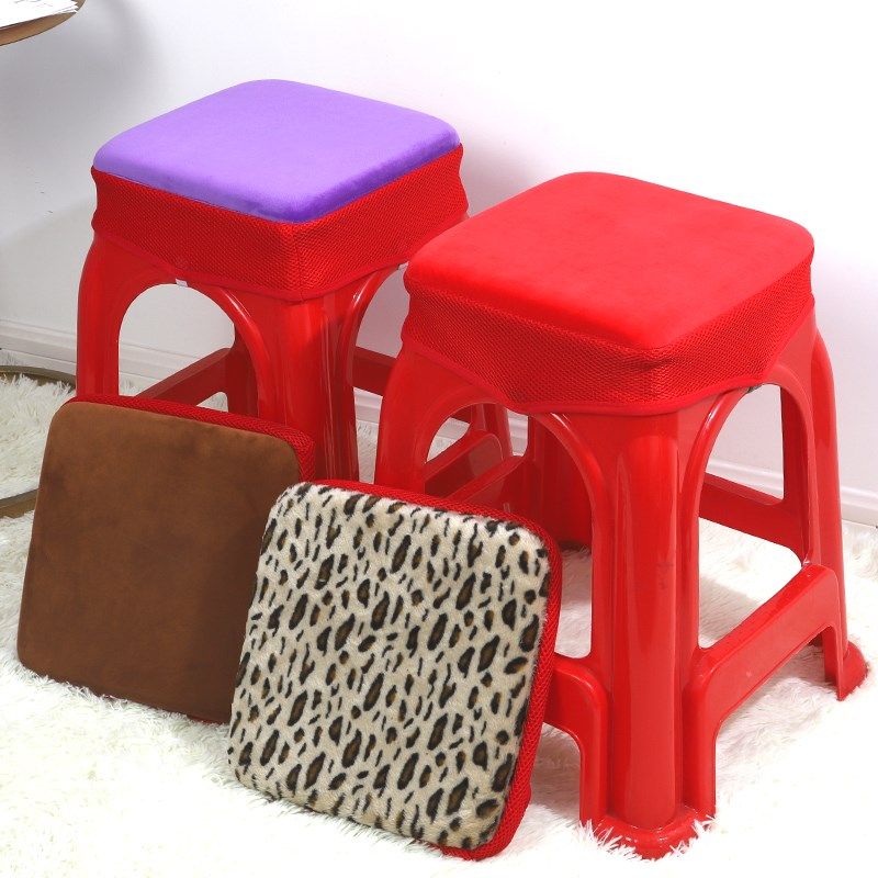 椅子胶凳子垫子屁垫软坐垫套罩防滑正方形舒适海绵高密度加厚冬季,居家布艺,椅垫,淘宝优惠券,粉丝福利购,淘宝优惠卷