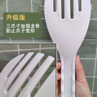 大饭勺商用不粘米饭铲子塑料打饭勺食堂饭店饭叉子加厚家用盛饭勺