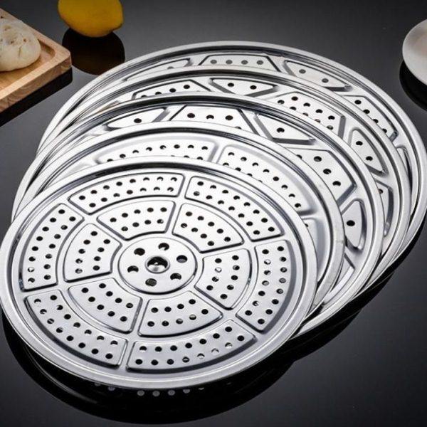 加厚厨房丞笼304蒸帘不锈钢蒸片盖帘蒸盘托盘圆形带孔蒸笼蒸笼架,厨房/烹饪用具,蒸格/蒸片/蒸架,淘宝优惠券,粉丝福利购,淘宝优惠卷