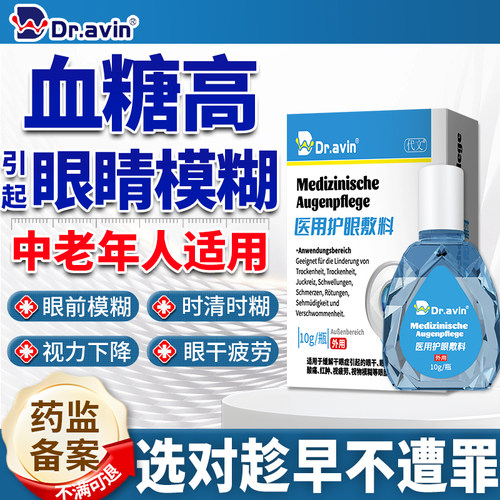 【Dr.avin】眼睛模糊血糖高引起