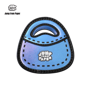 JumpFromPaper胖胖魚多功能耳機包小掛包迷你鑰匙女時尚 單肩包JFP