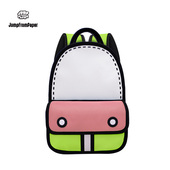 Paper新年情人节礼物小号3D冒险包二次元 Jump From 书包双肩包JFP