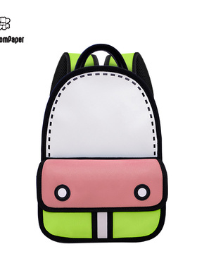 Jump From Paper【新年礼物】小号3D冒险包二次元书包双肩包JFP