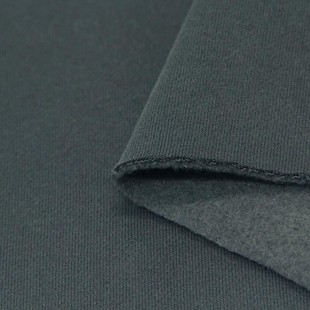 卫衣服装 加厚棉针织布料抓绒高档保暖纯棉加绒秋冬套装 面料1米价