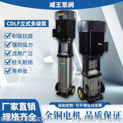 高效节能立式多级泵，CDLF4-200，大厦供水多级泵