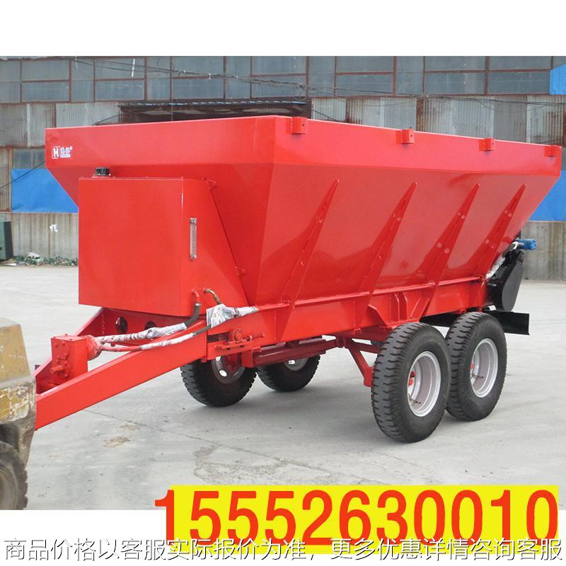 厂家生产牛羊粪撒肥车 4方有机肥抛洒肥料车