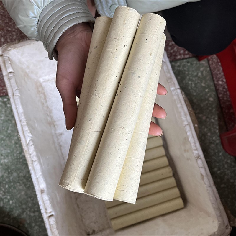 小雪艾条3.0-3.5cm三年陈湖北蕲艾手工纯石磨冷加工艾柱艾条家用