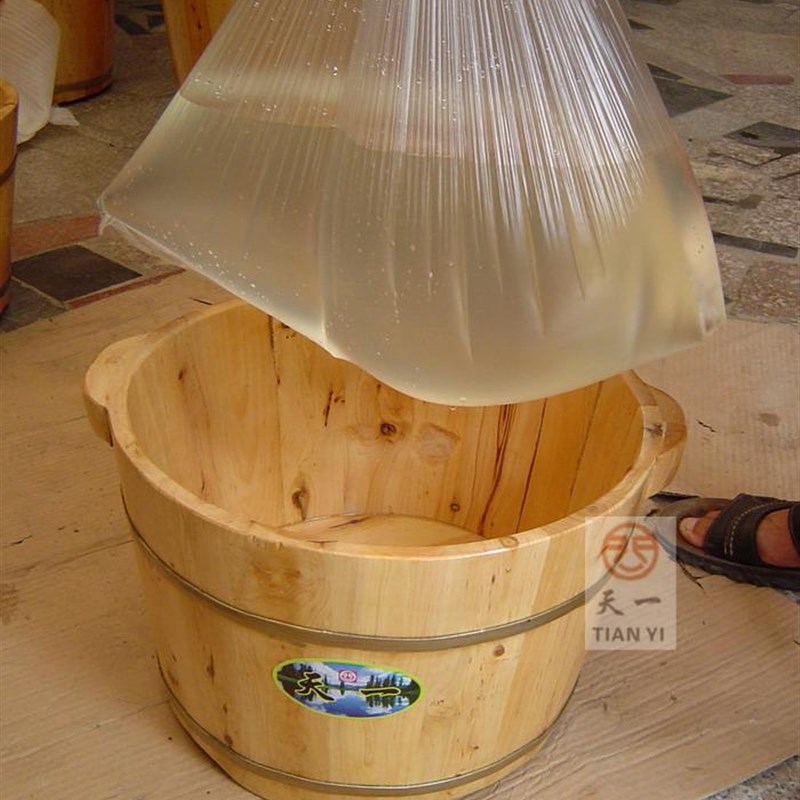 一次性沐足袋塑料薄膜足疗足浴桶足浴盆袋子买二送一泡脚木桶袋子