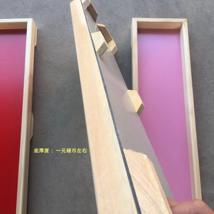 鸽子用品用具信鸽食槽实木食盘料槽松木食盘防水防潮赛鸽笼养食盘