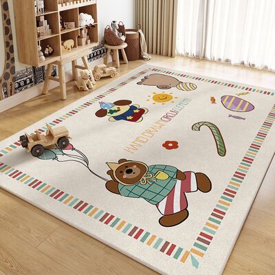 卡通地毯客厅沙发爬行垫茶几阅读