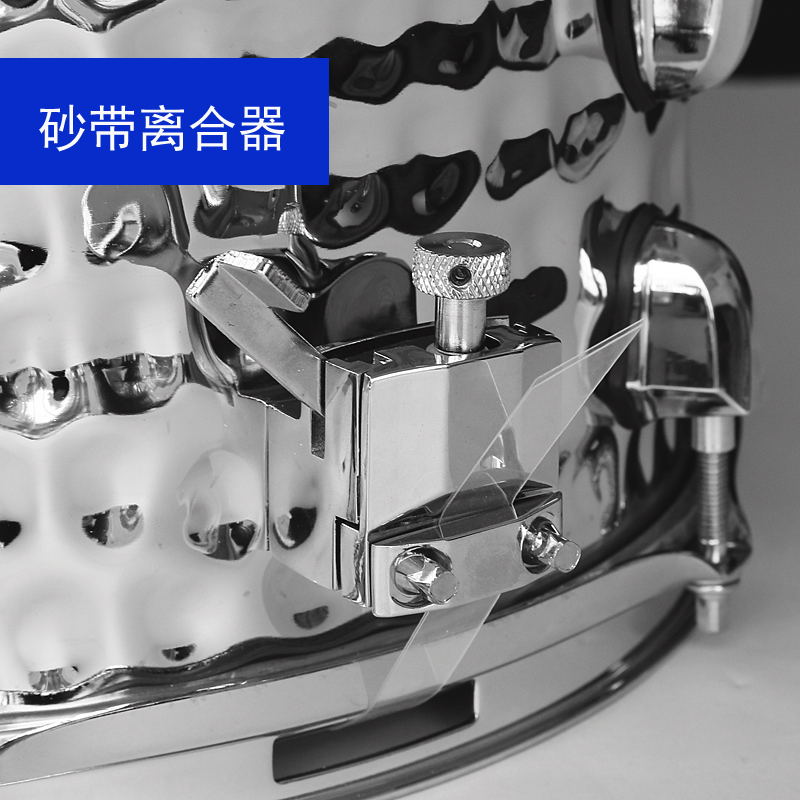 架子鼓寸X7寸金属钢腔小军鼓加厚压圈台产响线风暴之锤演奏鼓棒