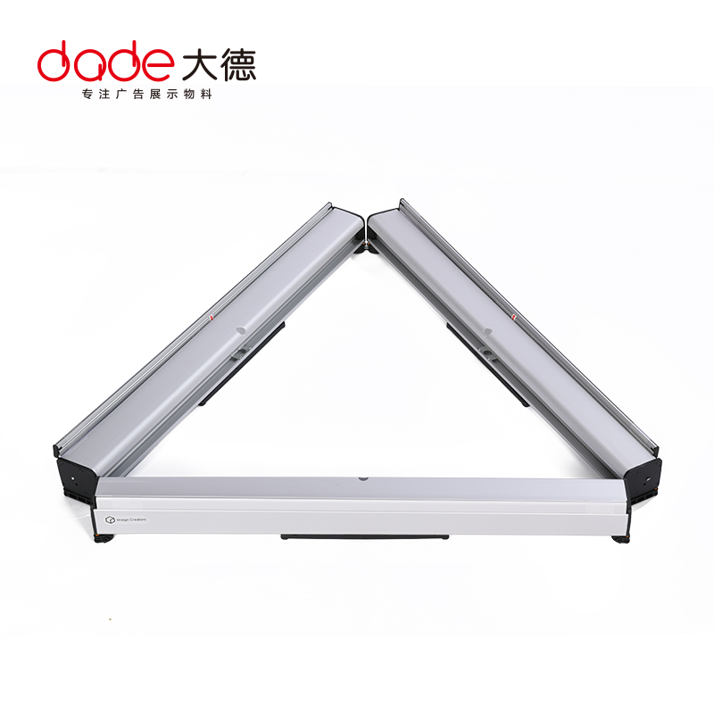 面铝合金易拉宝展架制作x招聘0x宣传海报架子100x