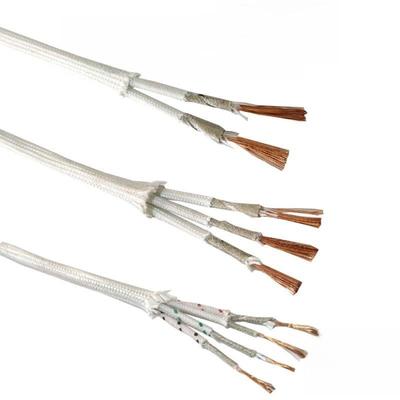 500度高温线双芯云母编织硅酮线防火2*1.5平方2芯3芯耐高温线