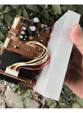 由7个TDA2030a集成电路组成功放板 当拆铝合金卖