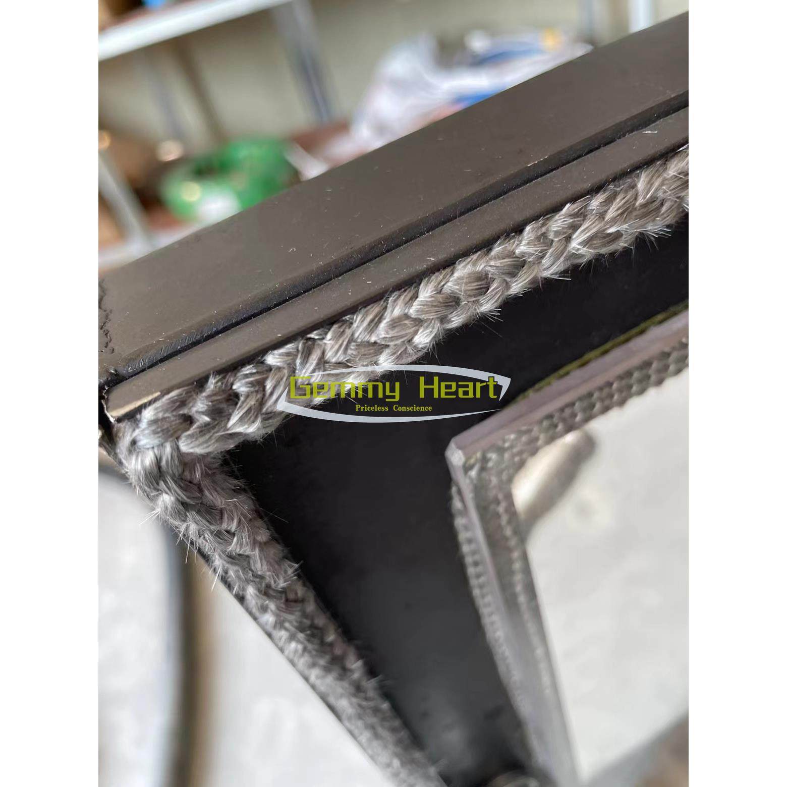 耐高温玻璃纤维密封绳 生物质颗粒壁炉密封绳 真火壁炉炉门密封条