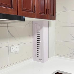 L型燃气管遮丑盖天然气表遮挡柜厨房下水管百叶风格装饰罩可订制