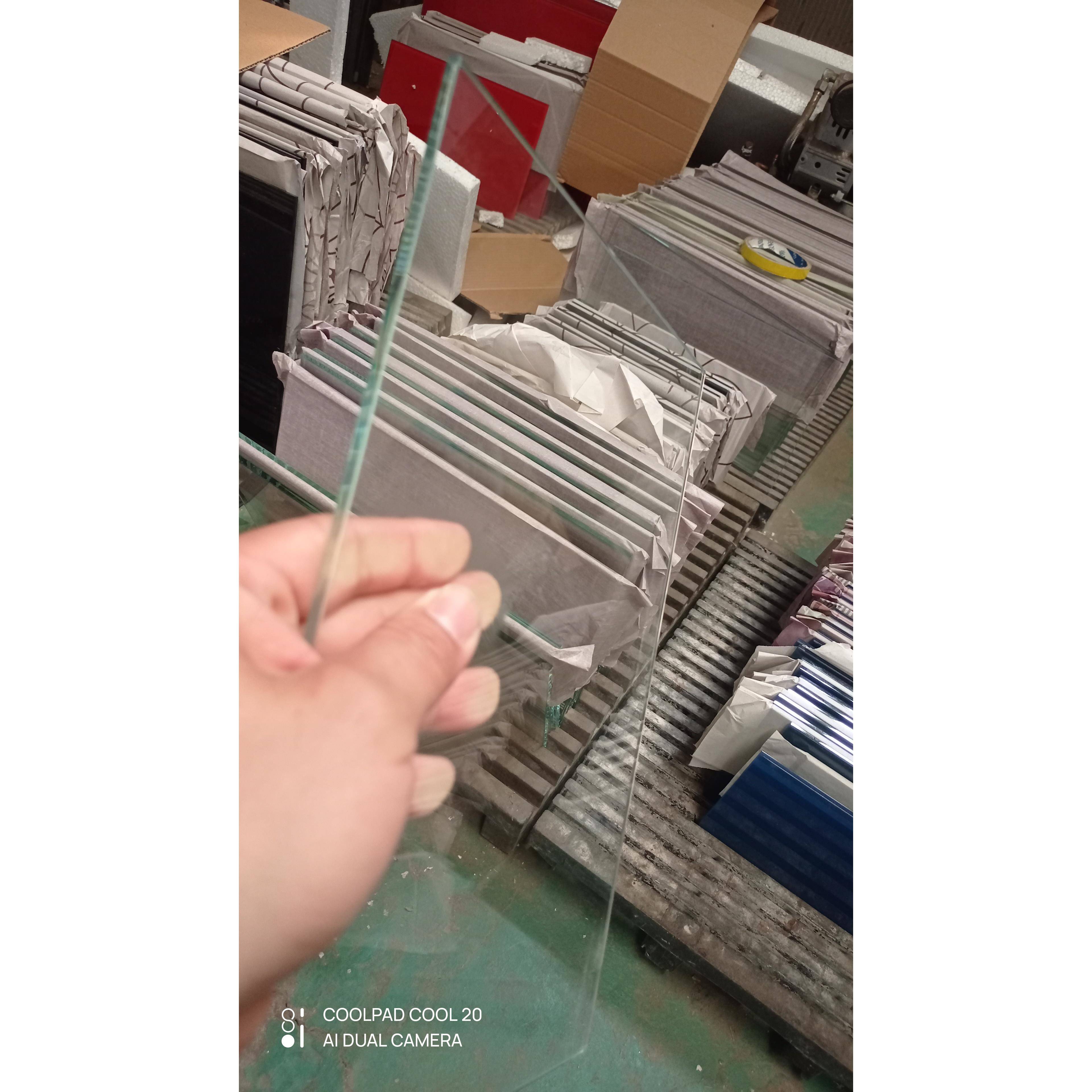 私人定制锤子画原片超白5毫米玻璃红玻璃蓝玻璃及琉璃画礼盒底座