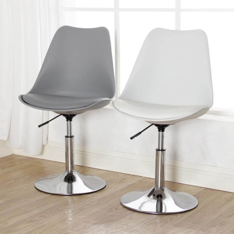 北欧小型电脑椅家用舒适久坐升降转椅现代简约书桌椅小巧办公椅子